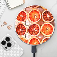 Peorange, Fruit, Citrus Wireless Fast Charger(white)