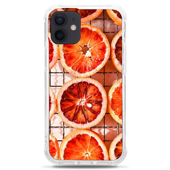 Peorange, Fruit, Citrus iPhone 12 mini TPU UV Print Case	