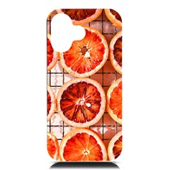 Peorange, Fruit, Citrus Iphone 16 Black Uv Print Pc Hardshell Case by kyorashop23