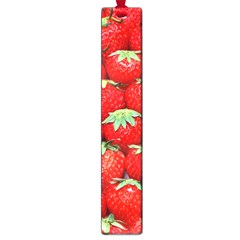 Strawberry Texture, Macro, Ripe Strawberry Large Book Marks by kyorashop23