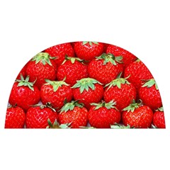 Strawberry Texture, Macro, Ripe Strawberry Anti Scalding Pot Cap