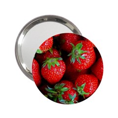 Strawberry, Berries, Fresh, Red 2 25  Handbag Mirrors by kyorashop23