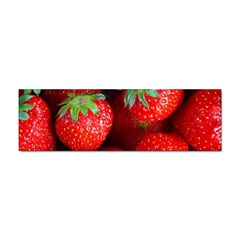 Strawberry, Berries, Fresh, Red Sticker Bumper (100 Pack)