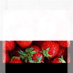 Strawberry, Berries, Fresh, Red Rectangular Jigsaw Puzzl by kyorashop23