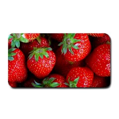 Strawberry, Berries, Fresh, Red Medium Bar Mat