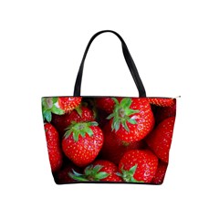 Strawberry, Berries, Fresh, Red Classic Shoulder Handbag