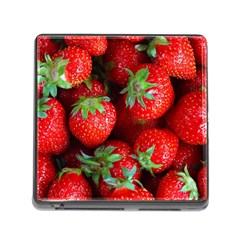 Strawberry, Berries, Fresh, Red Memory Card Reader (square 5 Slot)