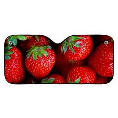 Strawberry, Berries, Fresh, Red Car Windshield Sunshade by kyorashop23