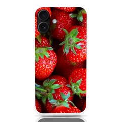 Strawberry, Berries, Fresh, Red Iphone 16 Plus Tpu Uv Print Case by kyorashop23