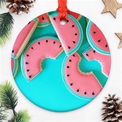 Watermelon, Fruit Ornament (round)