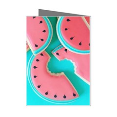 Watermelon, Fruit Mini Greeting Cards (pkg Of 8)