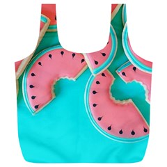 Watermelon, Fruit Full Print Recycle Bag (xl)