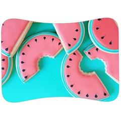 Watermelon, Fruit Velour Seat Head Rest Cushion by kyorashop23