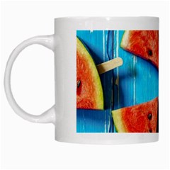 Watermelons, Fruits White Mug