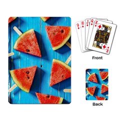 Watermelons, Fruits Playing Cards Single Design (rectangle)