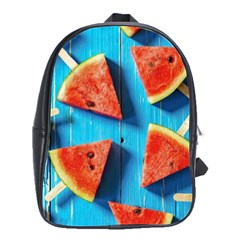 Watermelons, Fruits School Bag (large)