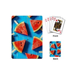 Watermelons, Fruits Playing Cards Single Design (mini)