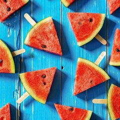 Watermelons, Fruits Play Mat (rectangle)