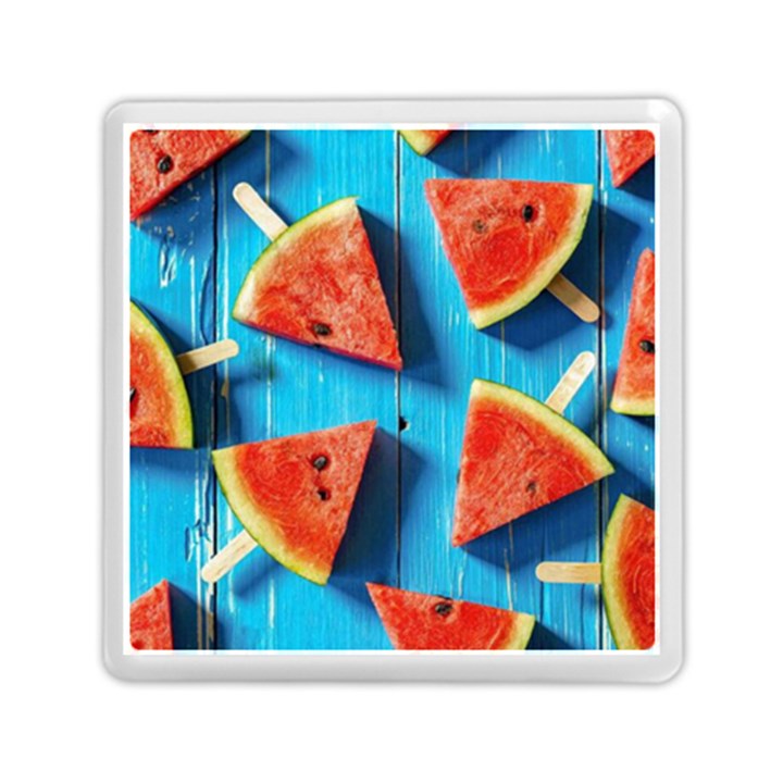 Watermelons, Fruits Memory Card Reader (Square)