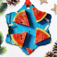 Watermelons, Fruits Snowflake Ornament (two Sides)