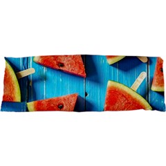 Watermelons, Fruits 17 x47  Body Pillow Case Dakimakura (two Sides) by kyorashop23