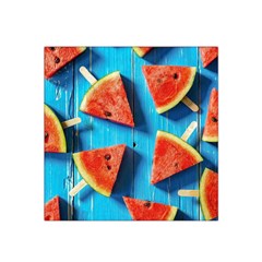 Watermelons, Fruits Satin Bandana Scarf 22  X 22 