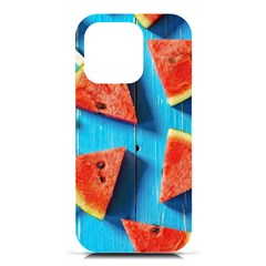 Watermelons, Fruits Iphone 16 Pro Black Uv Print Pc Hardshell Case by kyorashop23