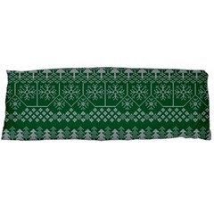 Christmas Knit Digital One Side Body Pillow Cases