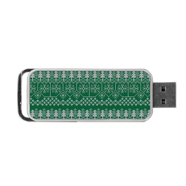 Christmas Knit Digital Portable USB Flash (Two Sides)