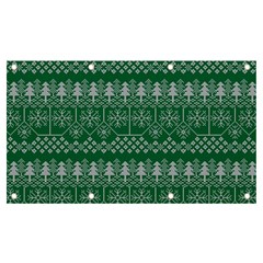 Christmas Knit Digital Banner And Sign 7  X 4 