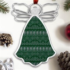 Christmas Knit Digital Metal Loving Angel Silver 