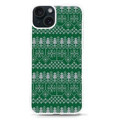 Christmas Knit Digital Iphone 15 Tpu Uv Print Case