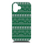 Christmas Knit Digital iPhone 16 Plus Black UV Print PC Hardshell Case Front