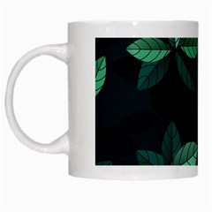 Foliage White Mug