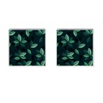 Foliage Cufflinks (Square) Front(Pair)