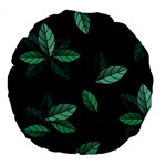 Foliage Large 18  Premium Round Cushions Front