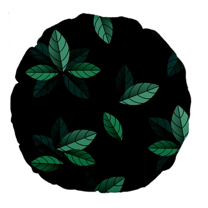 Foliage Large 18  Premium Round Cushions