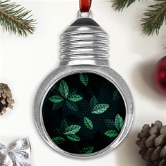 Foliage Metal Light Bulb Shape Ornament