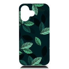 Foliage Iphone 16 Black Uv Print Pc Hardshell Case