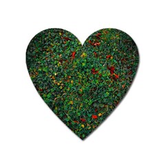 Grass Nature Meadow Heart Magnet