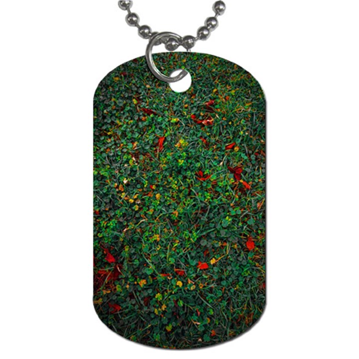 Grass Nature Meadow Dog Tag (One Side)