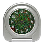 Grass Nature Meadow Travel Alarm Clock Front