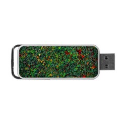 Grass Nature Meadow Portable Usb Flash (one Side)