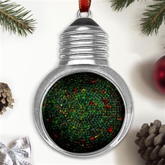 Grass Nature Meadow Metal Light Bulb Shape Ornament