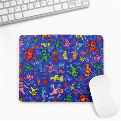 Grateful Dead Dancing Bears Pattern Small Mousepad