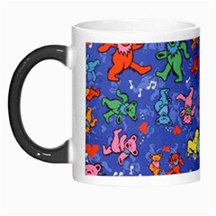 Grateful Dead Dancing Bears Pattern Morph Mug