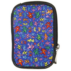 Grateful Dead Dancing Bears Pattern Compact Camera Leather Case