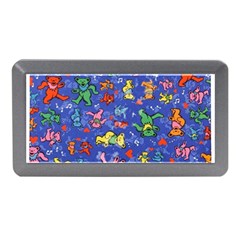 Grateful Dead Dancing Bears Pattern Memory Card Reader (mini) by Salmanaz77