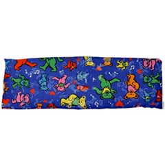 Grateful Dead Dancing Bears Pattern 21 x63  Body Pillow Case Dakimakura (two Sides)