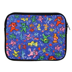 Grateful Dead Dancing Bears Pattern Apple Ipad 2/3/4 Zipper Cases by Salmanaz77